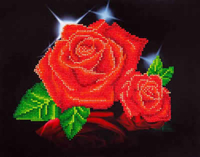 Diamond Dotz "Red Rose Sparkle"