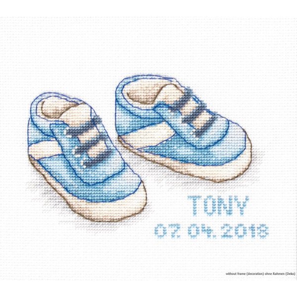 Luca-S Baby Shoes Boy Stickpackung B1138